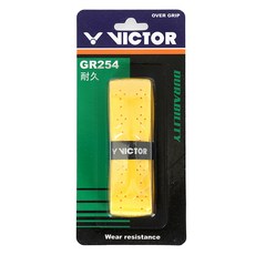 빅터 내구성 오버그립 GR254, E Yellow, 1개