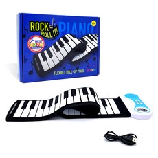 MUKiKiM Magic Castle 便攜式經典手捲鋼琴, 1個, 混和色