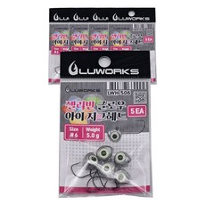 LUWORKS Jelly Bean Glow眼影打底筆 5.0g LWH-506, 4個, 5入