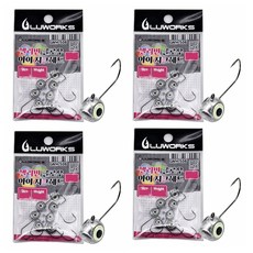 LUWORKS Jelly Bean Glow眼影打底棒 1g LWH-506, 4個, 8入