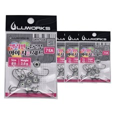 LUWORKS Jelly Bean Glow眼影打底筆 2.0g LWH-506, 4個, 7入