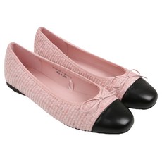 슈펜 여성용 트위드 1 리본 플랫슈즈 HPWWFFS201