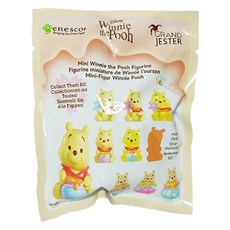 enesco 魔法城堡 迪士尼 小熊維尼 公仔 4cm 隨機出貨, 1個