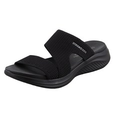 SKECHERS Ultra Flex 3.0女款休閒系列涼拖鞋, 黑色(SL0WSCFM041), 230