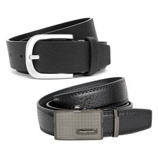 몬타나블루 남성용 캐주얼 정장벨트 MTC04 + TKM05 세트