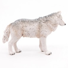 papo 野生動物北極狼公仔模型, 1個