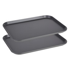 플라라 레인보우 카페 트레이, 그레이, 2개