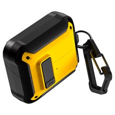 GOOSPERY Galaxy Buds3 FE / Buds3 / Buds 3 Pro 防撞鎖扣硬殼保護套, 單一商品, 黃色