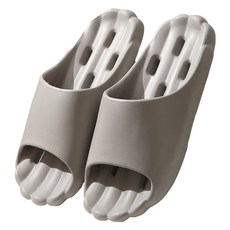 데이소이 구름처럼 몽글몽글 미끄럼방지 욕실화, 그레이, 1개