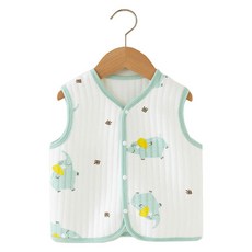 兒童四季毛圈純棉背心