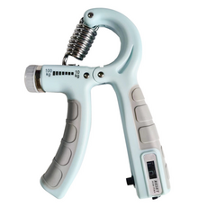 Rediello 訓練握力器 10~100kg, 藍色, 1個