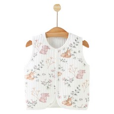 幼兒四季鋪棉純棉室內背心