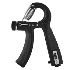 Rediello 訓練用握力器 5~60kg, 1個, 黑色