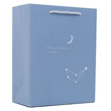 길그리 별자리 미니 쇼핑백, 블루, 10개