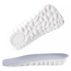 푹신한 데일리 키높이 깔창 좌우세트 그레이, 1세트