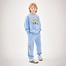 JELISPOON 童款史努比與朋友們印花長袖套裝