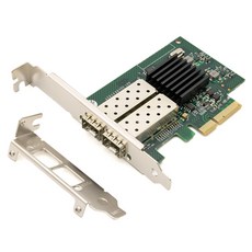 Coms SFP 光纖雙埠Gigabit網路卡 Intel 82576 晶片組 PCI Express PCI-E Intel伺服器用, SW695, 1個