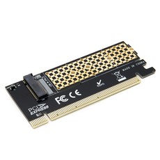 Coms PCI Express 轉換器 M.2 NVME SSD KEY M 轉 PCI-E 16x 轉接卡 SW229, 1個