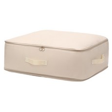 로이홈 다용도 이불 의류 압축 파우치 베이지, 1개, 1개입