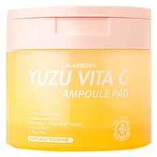 Lalarecipe 柚子維他命安瓶棉片, 1個, 80枚入