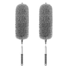 MONACO OLIVE 可伸縮除塵撣, 灰色, 2個