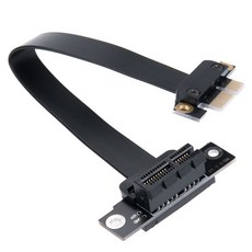 Coms PCI Express 延長轉接器 1x PCI-E 3.0 扁平彎角型 15cm IH191, 1個