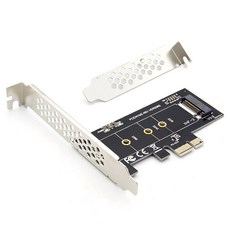 Coms PCI Express 轉換器 M.2 NVME SSD KEY M 轉 PCI-E 1x 轉接卡 PC 支架, ND522, 1個