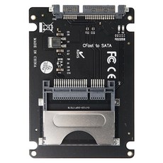 Coms Cfast 轉換器 2.5吋 CFast 卡轉 SATA 3 SW523, 1個, 單一商品