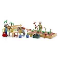 Playmobil 摩比人 老夫婦與菜園公仔 71443, 1個