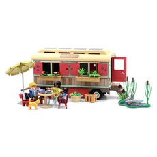 Playmobil 摩比人 拖車咖啡館公仔, 1個, 71441