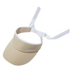 Gospheres 女款 RIBBON 遮陽帽 PW3ACA32, 米色, 1個