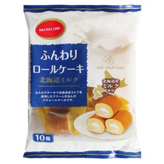 야마우치 밀크 롤케이크 10p, 1개, 140g