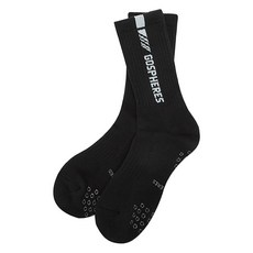 Gospheres 女士 ASCI 條碼 LOGO 襪子 PW2FSO58, 黑色, 1個