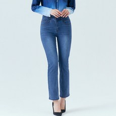 BANGBANG 女款修身直筒丹寧褲