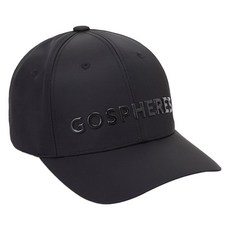 고스피어 남성용 베이직 빅 로고 모자 PM2FCA50, 블랙, 1개