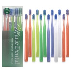 Mari Dental 螺旋刷毛牙刷 隨機出貨, 12入, 1個