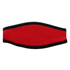 Market Pia自由潛水潛水鏡帶保護帶保護套, 紅色