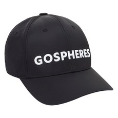 Gospheres 女性基本款大Logo帽 PW2FCA54, 黑色, 1個