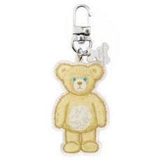 HIGH CHEEKS 黃色鑰匙圈 FREE HC2336KE001O, 1個, 透明