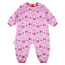 Minibebe 幼兒美術罩衫, 粉紅色