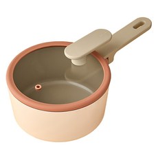 LocknLock 樂扣樂扣 電磁爐適用IH Suit Brick單柄鍋, 白色, 1個, 18cm