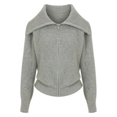 Sellys 女款日常翻領拉鍊開襟衫 I4D-CCA013