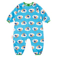 Minibebe 幼兒美術罩衫, 藍色