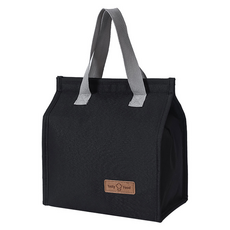 B2WIN 簡約午餐便當袋, 黑色
