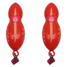 루웍스 쿠루쿠루캔디 PB 유동 타이라바 대구라바 헤드 LWS-10, 120g, 네온 오렌지, 2개