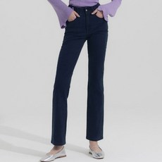 BANGBANG 女款萊卡直筒丹寧長褲