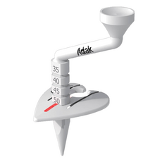 adak Aiming 高度調節懸浮高爾夫球釘座, 白色, 1個