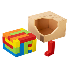 B2WIN Toy Bean 益智索瑪立方塊 25入 L, 1個, 混合色