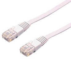 컴스 Cat 6 Direct 플랫형 다이렉트 RJ45 랜케이블 BC369, 1개