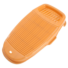 빈벅 미끄럼 방지 세탁용 빨래판, 오렌지 미끄럼 방지, 1개